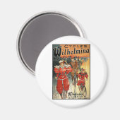 Wilhelmina Cycle & Co. Ltd. Zeist-Holland Magneet (Voorkant / Achterkant)