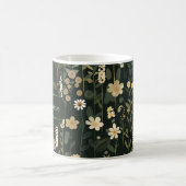 Wilhelmina Dark Daisy Floral Koffiemok (Center)