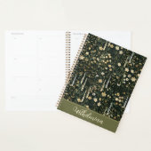 Wilhelmina Dark Daisy Floral Planner (Display)