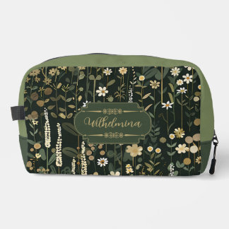 Wilhelmina Dark Daisy Floral Toilettasje