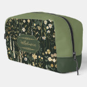 Wilhelmina Dark Daisy Floral Toilettasje (Rechterhoek)