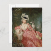 Wilhelmine Enke Briefkaart (Voorkant / Achterkant)