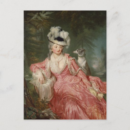 Wilhelmine Enke Briefkaart (Voorkant)