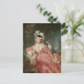 Wilhelmine Enke Briefkaart (Staand voorkant)