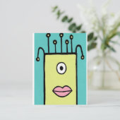 Wilhemola postcard briefkaart (Staand voorkant)