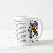 Wilkerson Family Coat of Arms mok (Voorkant rechts)