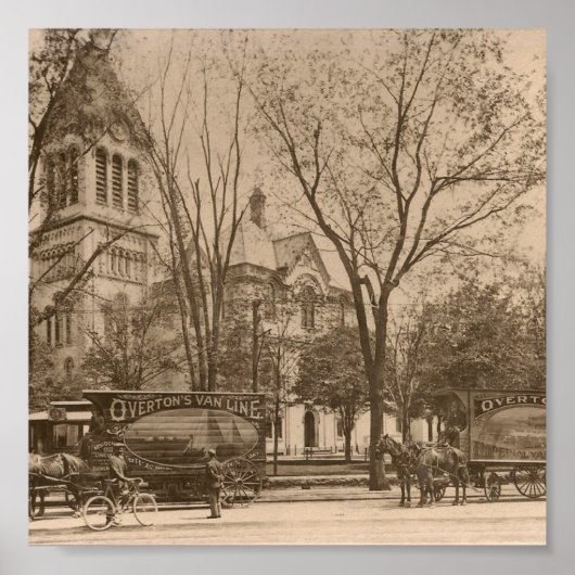 Wilkes-Barre Pa. Afdrukken Poster (Voorkant)