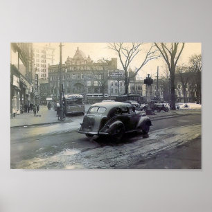 Wilkes-Barre Pa uit 1930. Poster