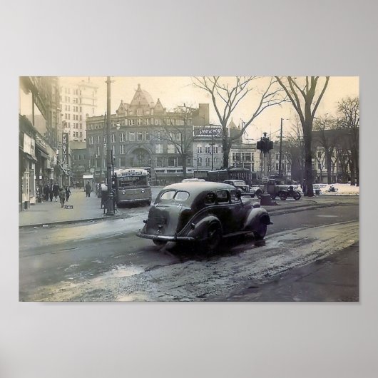 Wilkes-Barre Pa van 1930. Poster (Voorkant)