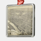 Wilkes-Barre, Pennsylvania (1889) Metalen Ornament (Links)