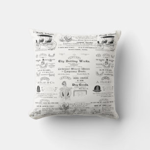 Wilkes-Barre Pennsylvania 1890 adverteren Kussen