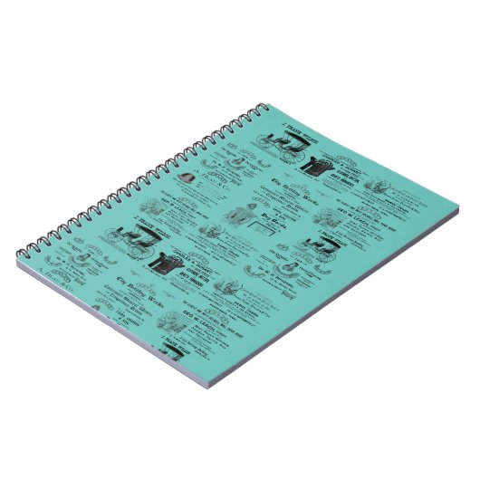 Wilkes-Barre Pennsylvania 1890 adverteren Notitieboek (Linkerzijde)