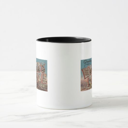 Wilkes-Barre, Pennsylvania - Grote Letter-scènes Mok (Midden)