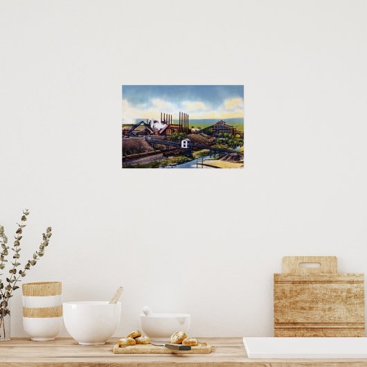 Wilkes Barre Pennsylvania Poster (Keuken)