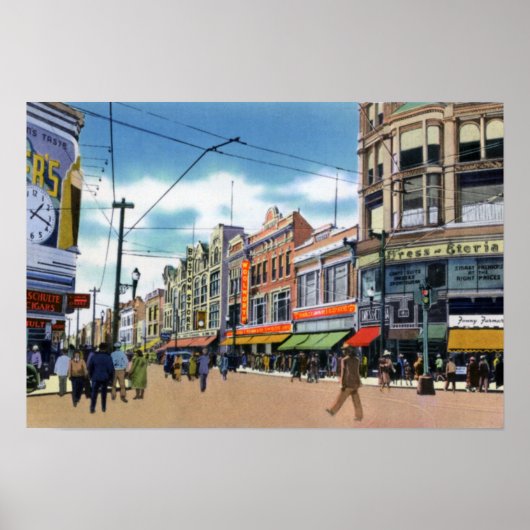 Wilkes Barre Pennsylvania South Poster (Voorkant)