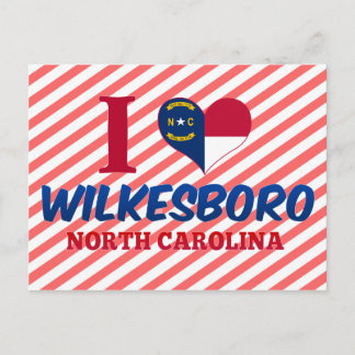 Wilkesboro, North Carolina Briefkaart