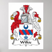 Wilkie Family Crest Poster (Voorkant)