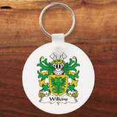 Wilkins Family Crest Sleutelhanger (Voorkant)