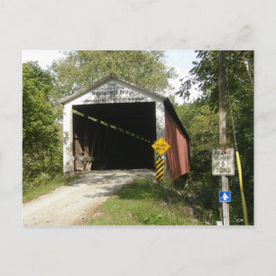 Wilkins Mill Bridge, Parke County, Indiana, Briefk Briefkaart
