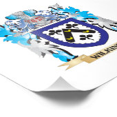 Wilkinson Coat of Arms - Family Crest Foto Afdruk (Hoek)