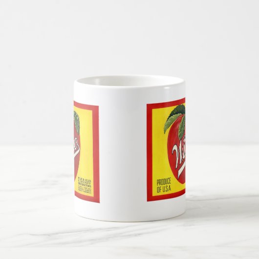 Wilko Brand Apples  label Koffiemok (Center)