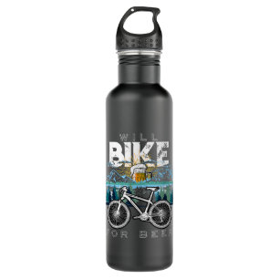 Will Bike Beer Cycling Biking Beer Lover Drink3 Waterfles
