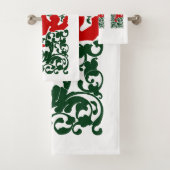 Will Bradley Heraldic Lion Bad Handdoek (Insitu)