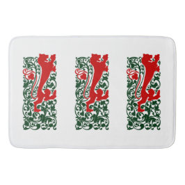 Will Bradley Heraldic Lion Badmat