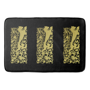 Will Bradley Heraldic Lion Badmat