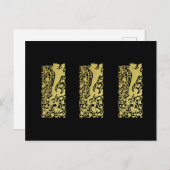 Will Bradley Heraldic Lion Briefkaart (Voorkant / Achterkant)