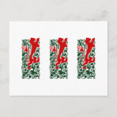 Will Bradley Heraldic Lion Briefkaart (Voorkant)