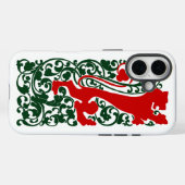Will Bradley Heraldic Lion Case-Mate iPhone Case (Achterkant (horizontaal))