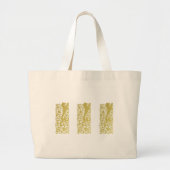 Will Bradley Heraldic Lion Grote Tote Bag (Voorkant)