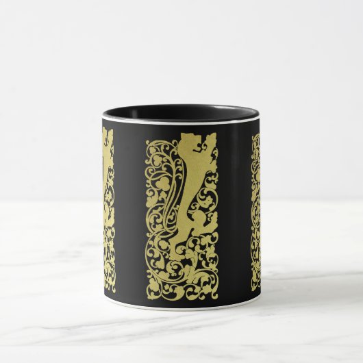 Will Bradley Heraldic Lion Mok (Midden)