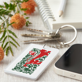 Will Bradley Heraldic Lion Sleutelhanger