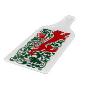 Will Bradley Heraldic Lion Snijplank (Hoek)