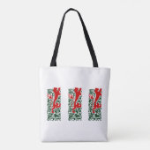 Will Bradley Heraldic Lion Tote Bag (Achterkant)
