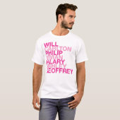 Will Carlton Philip Vivian Hilary Ashley Geoffrey T-shirt (Voorkant volledig)
