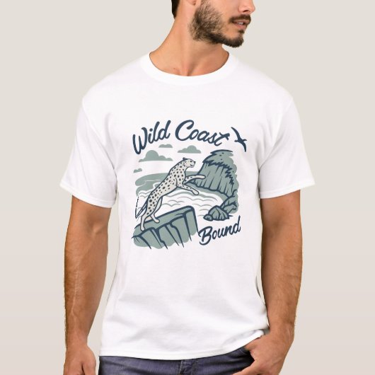 Will Coat Bound - Uniek Power & Freedom T-shirt (Voorkant)