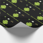 Will Code for Food Android Software Developer Cadeaupapier (Hoek)