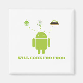 Will Code for Food (Android Software Developer) Magneet