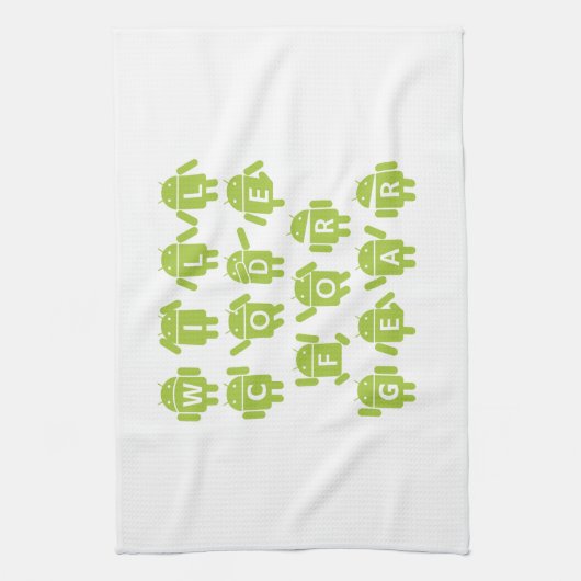 Will Code for Gear (Bugdroid Software Developer) Theedoek (Verticaal)