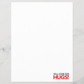 Will Cook for Hugs Flyer (Voorkant)