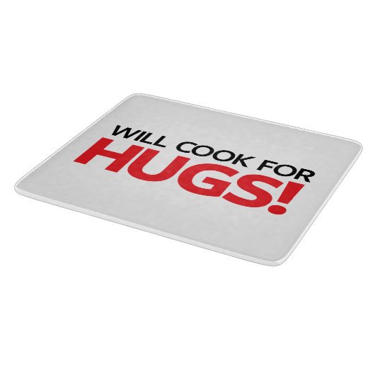 Will Cook for Hugs Snijplank (Hoek)