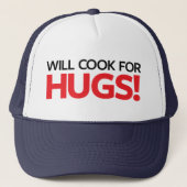 Will Cook for Hugs Trucker Pet (Voorkant)