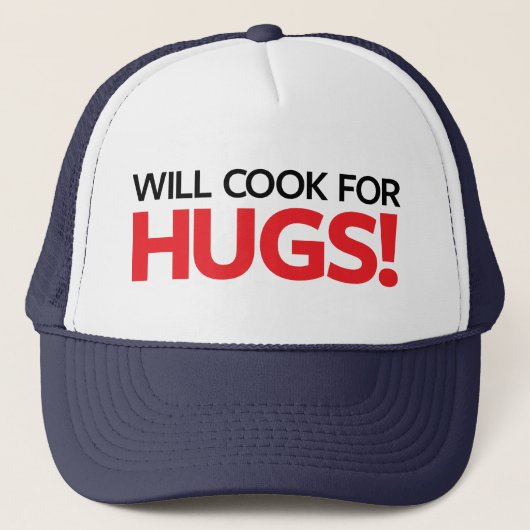 Will Cook for Hugs Trucker Pet (Voorkant)