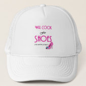 Will Cook for Shoes Trucker Pet (Voorkant)