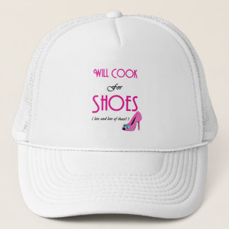 Will Cook for Shoes Trucker Pet