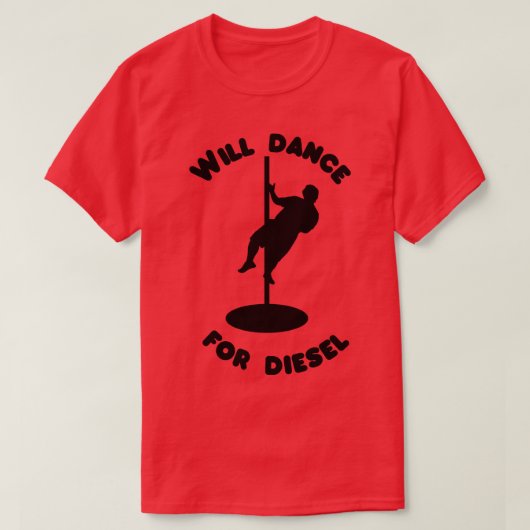 Will Dance voor Diesel T-shirt (Design voorkant)