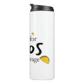 Will Data voor Tacos en een eerlijk loon Thermosbeker (Geroteerd rechts)